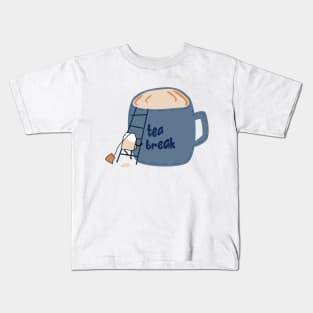 Teabag needs a break Kids T-Shirt